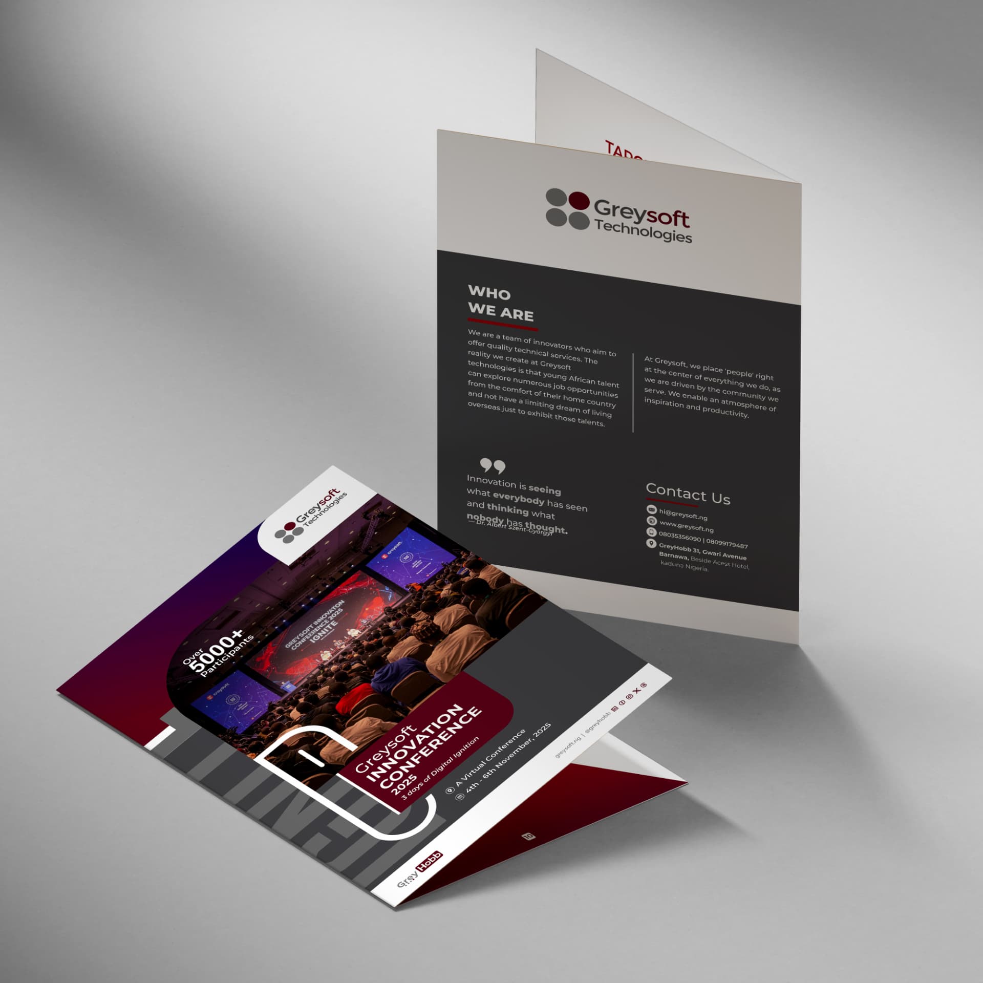 Greysoft Innovation Conference: Bifold